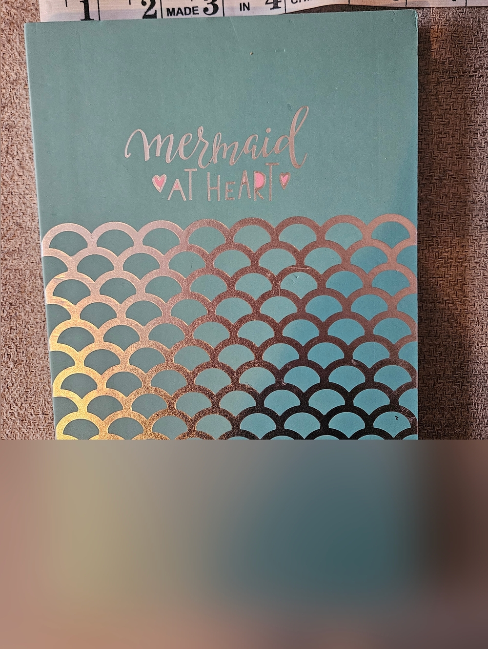 NWT Mermaid At Heart Notebook/Journal